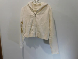 American Eagle Sweater TEENS L - White Solid Full Zip Hoodie- Teen Large - Bild 1 von 4