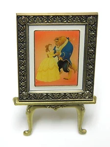 Beauty and the Beast PORTRAIT & EASEL DVD Pre-release Gift Japan - Picture 1 of 1