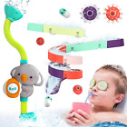 BELLOCDHIDDO Bath Toys Baby Bath Shower Head, Slippery Slide Track with Suction 