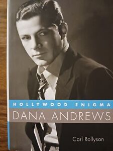 1 Hardcover Book Hollywood  Enigma Dana Andrews