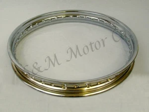 TRIUMPH WHEEL RIM 5T 6T T100 T120 TR6 TROPHY TIGER THUNDERBIRD BONNEVILLE - Picture 1 of 1