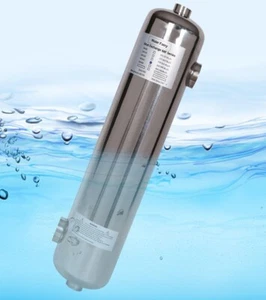 MF-400 WÄRMETAUSCHER @ 304 Edelstahl für SCHWIMMBAD TEICH & SPA Badewanne - Bild 1 von 8