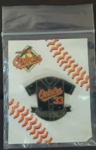 1988 Baltimore Orioles Retired Jersey Pin #33 Eddie Murray August 18th SGA - Picture 1 of 2