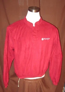 Buick Open Mens Long-Sleeve Pullover Jacket, Red, Zip-Off Sleeves, Size S, EUC - Picture 1 of 6