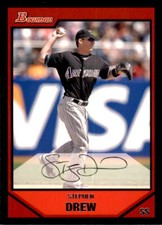 2007 Bowman  #5 Stephen Drew Arizona Diamondbacks
