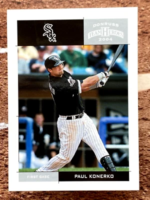 2004 Donruss Team Heroes Пол Конерко No90 - Изображение 1 из 2