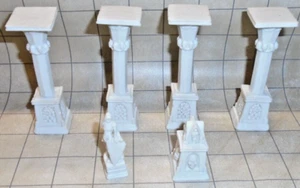 Columnas/pilares de cementerio Reaper Bones con estatuas - miniaturas de fantasía D&D - Imagen 1 de 4