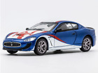 1: 64 car model LL08 Maserati GT car blue and white static car model ornaments