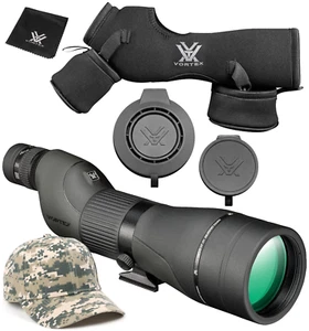 Vortex Optics Crossfire HD 20-60x80 Straight Spotting Scope CF-80S w/Free CD Hat - Picture 1 of 9