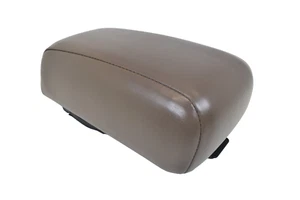1997-1999 Nissan Maxima Center Console Lid Cover Armrest Brown Leather OEM - Picture 1 of 10