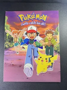 Carpeta vintage Pokemon WOTC Ash and Friends Nintendo 1999 - Imagen 1 de 8