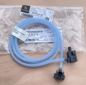New Genuine Mercedes C Class W206 Pedestrian Protection Sensors + Tube Complete - Picture 1 of 13