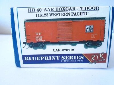 Branchline Ho 40' AAR Boxcar, Western Pacific 20712 - Image 1 of 3