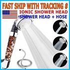 Shower Head High Pressure 3 Settings Spray Handheld Shower heads with hose 5 Ft