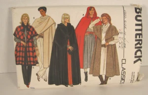 Butterick Classics 6796 Flared Capes in 5 Styles Misses' S-L 8-18 Uncut Pattern - Picture 1 of 2