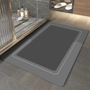 Bath Mat Absorbent Area Rug Quick Dry Floor Mats Easy To Clean Kitchen Doormat