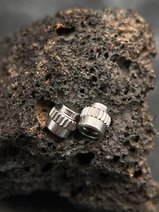 #1387 ORIGINAL ROLEX OYSTER PUSHER DRÜCKER STAHL 116520 16520 DAYTONA EDELSTAHL - Bild 1 von 5