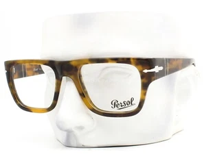 Persol Brille Glasses 3348V 1210 Gelb Braun Havanna 53-20-145 mit Etui - Bild 1 von 11