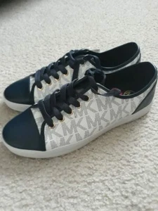 Michael Michael Kors Damen City Sneaker MK Signature Größe 8 blau - Bild 1 von 4