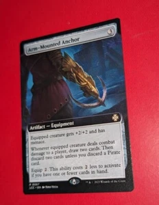 MTG *EXTENDED ART* The Lost Caverns Of Ixalan Commander ARM-MOUNTED ANCHOR NM - Imagen 1 de 1