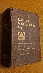 1965 Smoley's Four Combined Tables For Engineers, Architects - Imagen 1 de 13