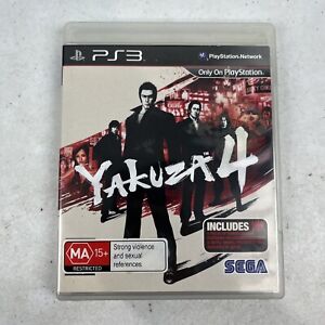 Yakuza 4 PlayStation 3 PS3 Complete + Manual Free Postage