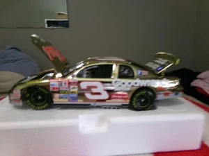 1998 DALE EARNHARDT SR DAYTOA WIN GOLD FARBE CHROMECAR # 3999 VON 5004 MAD - Bild 1 von 10
