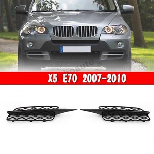 Front Fog Light Bumper Lower Grille Covers for BMW X5 E70 Pre-Facelift 2007-2010 - Picture 1 of 14