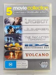 I, Robot / Jumper / The Day After Tomorrow / Independence Day / Volcano DVD - Picture 1 of 2