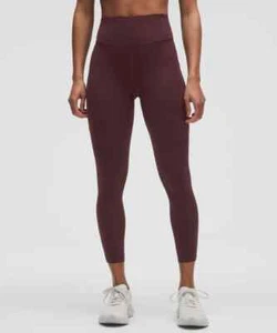 lululemon Fast Free High-Rise Tight 25" 5 tasche Goodnight Plum la tua taglia. Nuovo con etichetta - Foto 1 di 5