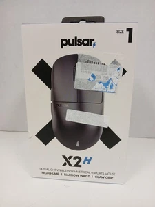 Pulsar X2H Ultralight Wireless Symmetrical eSports Mouse - Size 1 (Mini) , Black - Picture 1 of 7