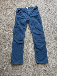 Pantalones Todd Snyder Para Hombre 32 X 34 Azul Doble Rodilla Carga Botón Recto Mosca Usados - Imagen 1 de 19