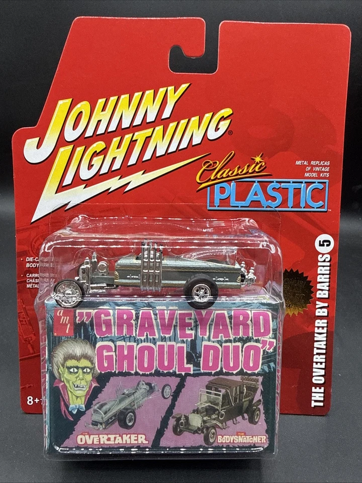 Johnny White Lightning Classic Plastic #5 The Overtaker by Barris Graveyard 2005 Foto 1 de 4