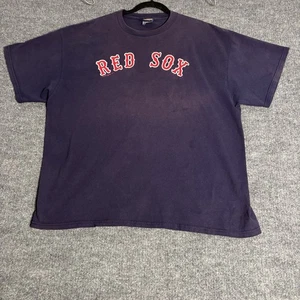 Majestic Red Sox Jersey Men’s XXL Blue Cooperstown Williams #9 Baseball Fan - Picture 1 of 10