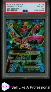 FA/M SCIZOR EX BREAKPOINT POKEMON XY BREAKPOINT 2016 120 PSA 10 - Bild 1 von 2