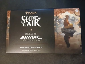 Magic The Gathering Secret Lair x Avatar: The Last Airbender One With Elements Foil EN MANO - Imagen 1 de 2