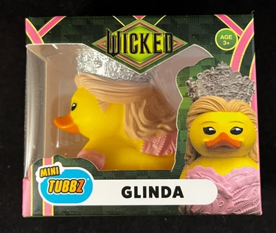 Mini Tubbz - Glinda - Malvado - Pato de goma - Aprox 2" de alto Foto 1 de 4