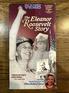The Eleanor Roosevelt Story VHS Documentary Richard Kaplan Kino Video 1997 - Picture 1 of 6