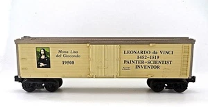 O Gauge Lionel 6-19508 Leonardo DaVinci Ice Hatch Reefer Mint No Box Low Ship - Picture 1 of 5