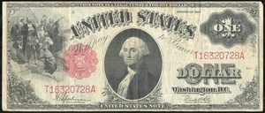 US Paper Money $1 Large Size Series 1917 Legal Tender Red Seal NO RESERVE! - Picture 1 of 2