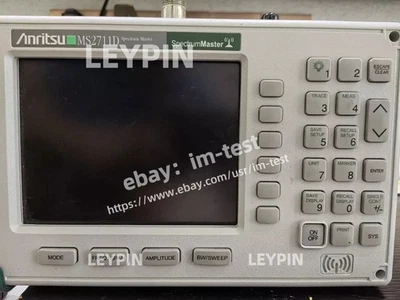 1 pcs Anritsu MS2711D 3G Handheld Spectrum Analyzer#im - Image 1 of 4
