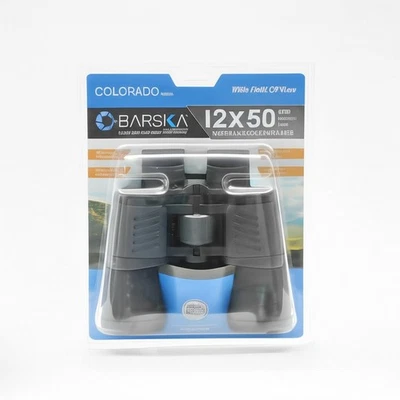 Barska Colorado Wide Angle Binoculars 12x 50MM 262 ft @1000yds NEW with Case - Image 1 of 2