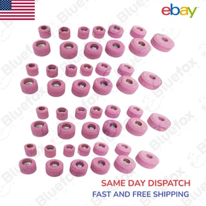 New Set Of 48 Pcs Valve Seat Grinding Stones For Sioux Holder 11/16 Thread USA - Picture 1 of 3