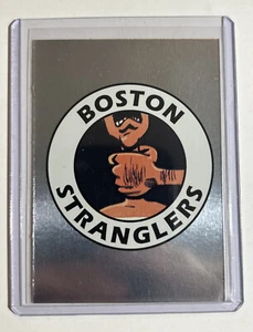 1992 Action Cards Hockey Freaks Foil Stickers SP2 Boston Stranglers - Picture 1 of 2