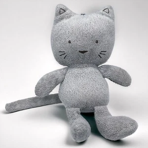 Gatito burbuja Jellycat felpa gris gato bebé gamuza suave flojo 1833SH retirado 9 pulgadas - Imagen 1 de 9