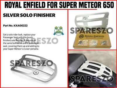 Royal Enfield Super Meteor 650 "ACABADO SOLO PLATEADO" - Con envío urgente Foto 1 de 4