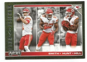 2017 Panini Playoff Smith/Hunt/Hill Flea Flicker #13 KANSAS CITY CHIEFS - Bild 1 von 1