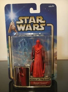 FIGURA DE ACCIÓN STAR WARS Attack of the Clones ROYAL GUARD 3.75" (Hasbro 2002) - Imagen 1 de 6
