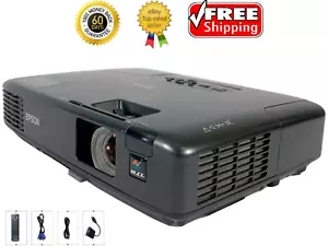 Epson PowerLite 1720 Projector XGA Portable 3000 Lumens 1080i HD HDMI-adapter - Picture 1 of 8