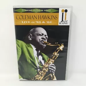 Coleman Hawkins Live in 62 & 64 - Jazz Icons - Region ALL DVD - Picture 1 of 3